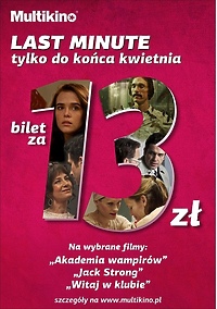 Gorące tytuły za 13 zł w Multikinie