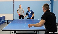 Grała liga tenisa stołowego