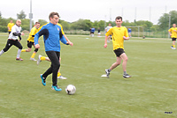 Grała piłkarska liga amatorów