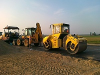 Kradli paliwo z maszyn na budowie trasy krajowej S7