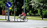 Gwoli przypomnienia miejscowym cyklistom...