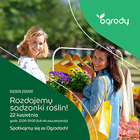CH Ogrody rozdaje sadzonki! Oddaj ubrania - odbierz roślinkę