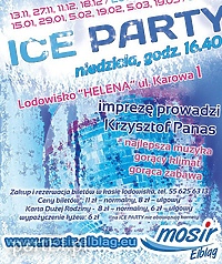 Ice Party w świątecznym klimacie