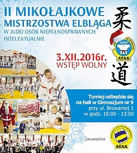 II Mikołajkowe Mistrzostwa Elbląga w Judo Osób Niepełnosprawnych