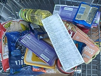 Inflacyjny-wielkanocny koszyk  (koszyk portElu)