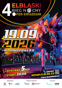 IV Elbląski Bieg Nocny pod Gwiazdami - ruszyły zapisy!
