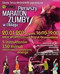 Już w niedzielę Maraton Zumby