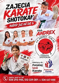 Karate to sportowa przygoda. Zacznij ją z A.K. ANDREX