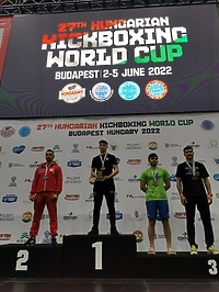 Kickboxer i strażak ze srebrnym medalem Pucharu Świata