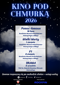Kino pod chmurką zaprasza