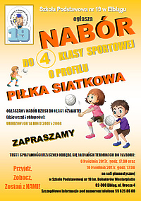 Klasa siatkarska w SP 19