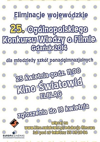 Kocham kino - konkurs wiedzy o filmie