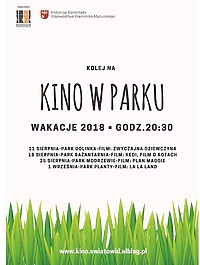 Kolej na kino w parku