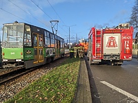 Kolizja z tramwajem