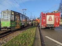 Kolizja z tramwajem