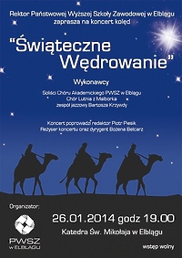 Koncert kolęd " Świąteczne wędrowanie"