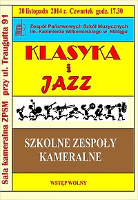 Koncert w szkole muzycznej