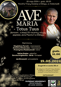 Koncert z okazji 25 rocznicy wizyty papieża