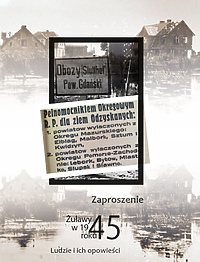 Konferencja "Żuławy w 1945 roku"