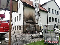 Pożar szkoły w Nowicy