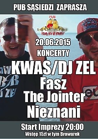 Kwas i Dj Zel w Pubie Sąsiedzi