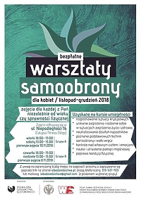 Listopad i grudzień z samoobroną dla kobiet