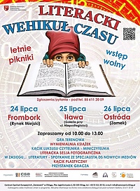„Literackim wehikułem czasu” na Warmię i Mazury