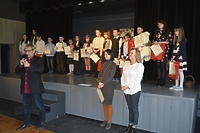 Mali recytatorzy w konkursie MDK-u