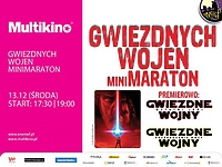 Maraton „Gwiezdnych Wojen” oraz wyjątkowy turniej w Multikinie