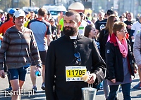 Przebiegł półmaraton jako ksiądz