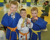 Medalowe zdobycze najmłodszych (judo)