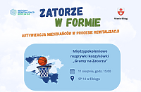 Międzypokoleniowa koszykówka na Zatorzu