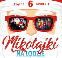 Mikołaj na lodowisku Helena