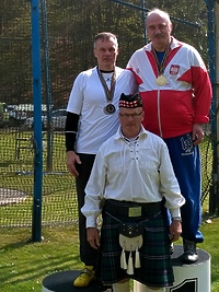 Grad medali elbląskich mastersów w MP w Sopocie (lekkoatletyka)