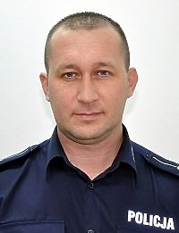 Mł. asp. Radosław Rudawski (nr 17)