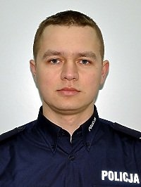 Mł. asp. Wojciech Zieliński (nr 20)
