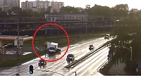 Kierowca spłonął w BMW