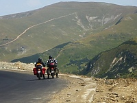 Motocyklem przez Transylwanię