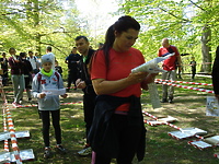 Na orientację w parku Modrzewie