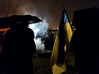 Nad ranem zapłonął Płomień Solidarności z Ukrainą