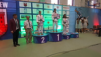 Judocy Truso na podium