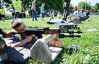 Najfajniejsze były karabiny…