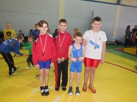 Najmłodsi zapaśnicy walczyli w Żukowie