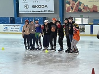 Najszybsi uczniowie na lodzie