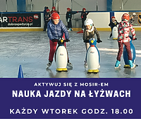 Nauka jazdy na łyżwach z MOSiR-em