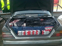 Nie mógł znaleźć „trójkąta” i gaśnicy, miał za to… papierosy