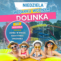 Niedzielne atrakcje w Parku Wodnym Dolinka