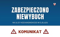 Niewybuch na Kochanowskiego