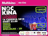 Noc Kina bez endu - rozdaliśmy wejściówki