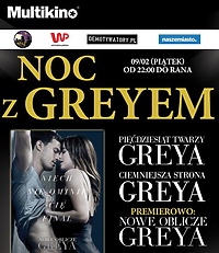 Noc z premierą Nowego Oblicza Greya w Multikinie